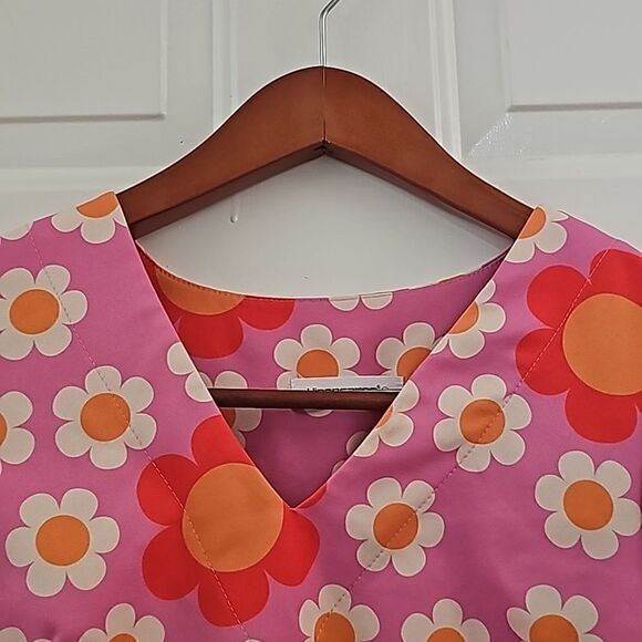 Hippocampe Retro Floral Blouse Size Medium (40) - Picture 3 of 6